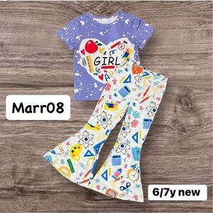 Girls back to school outfit